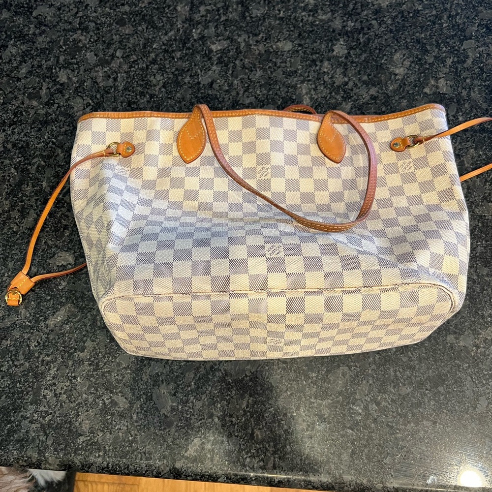 Authentic Louis Vuitton Never full bag
